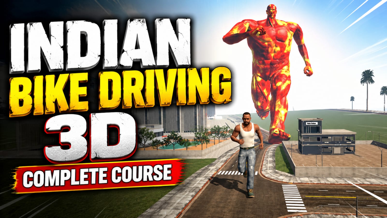 🔥 INDIAN BIKE DRIVING 3D ANIMATION UNITY COMPLETE COURSE (Basic to Advanced) 🔥